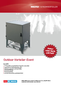 Outdoor-Verteiler Flyer 2011